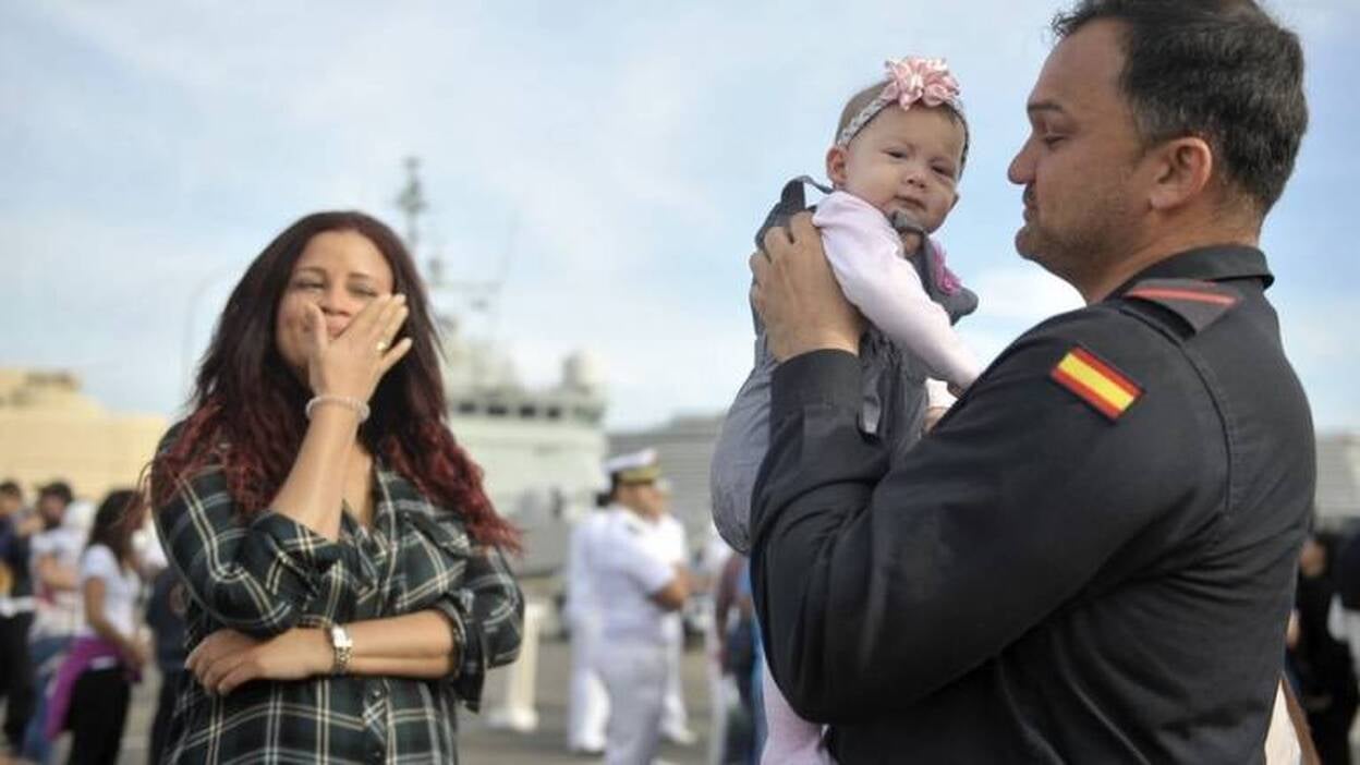 Despedida en Gran Canaria rumbo a la operación Atalanta