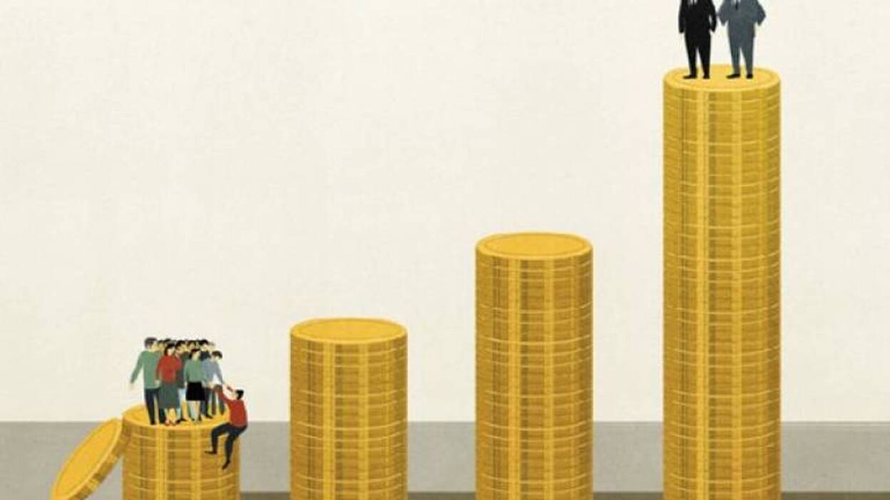 España, el país más desigual de OCDE después de Chipre