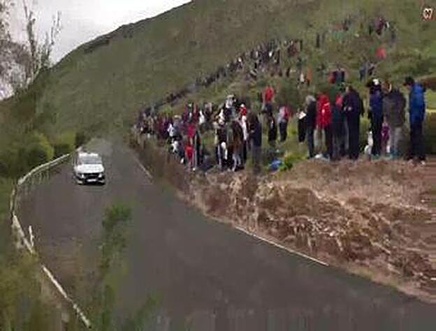 Las primeras curvas del Islas Canarias