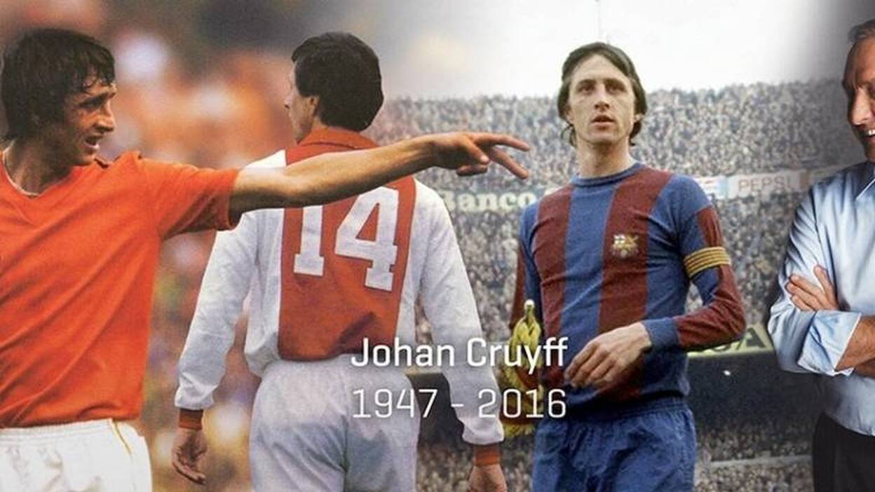 Fallece Johan Cruyff a los 68 años por un cáncer de pulmón