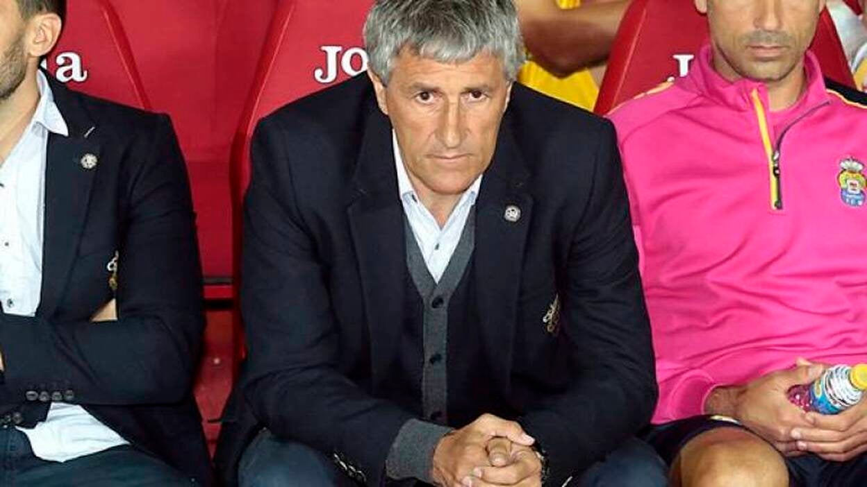 Setién: "No caben suspicacias con este partido"