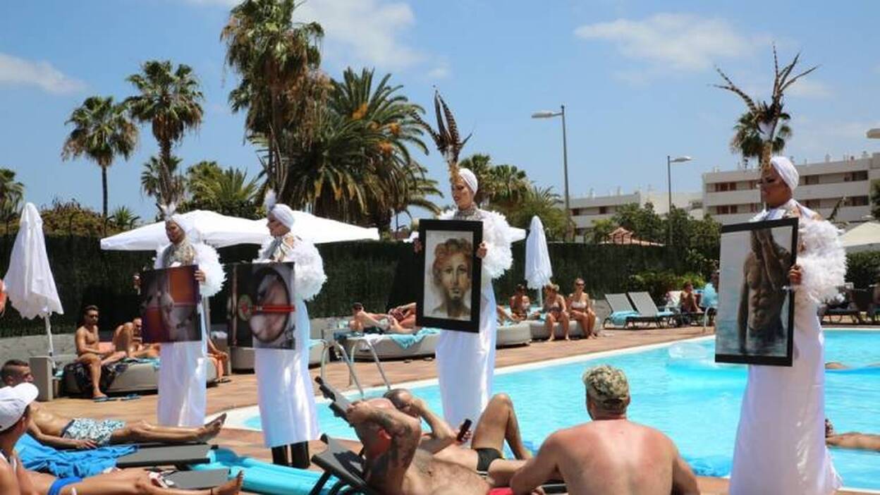 El arte en vivo inaugura la semana cultural del Maspalomas Gay Pride 2016