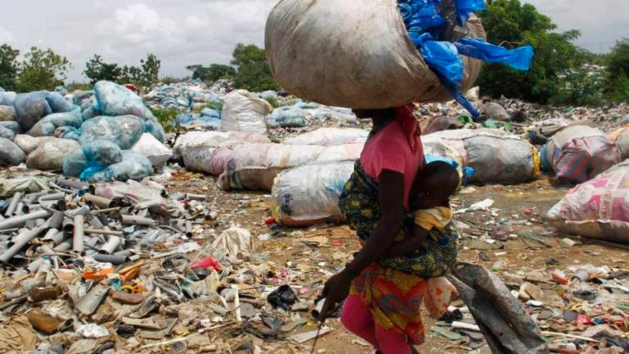 Vivir entre basura