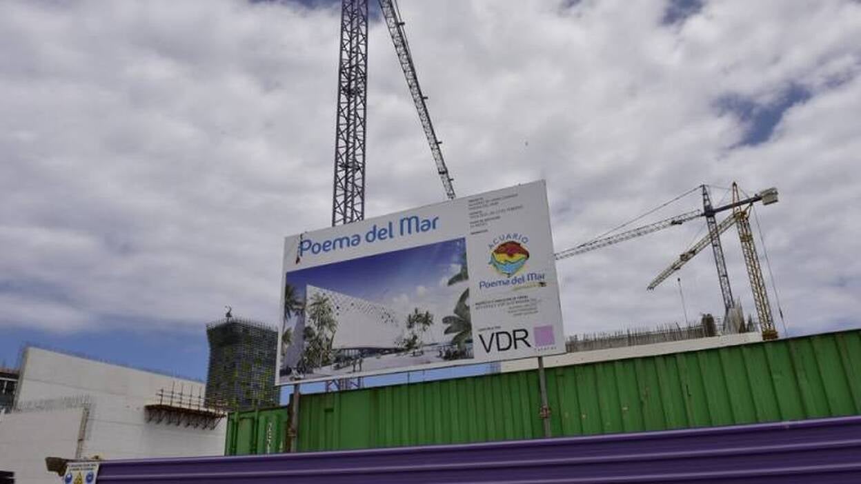 Poema del Mar, un acuario casi a punto