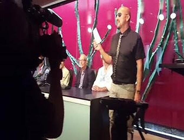 Ginés Cedrés cantó al 'Mago de Arguineguín'