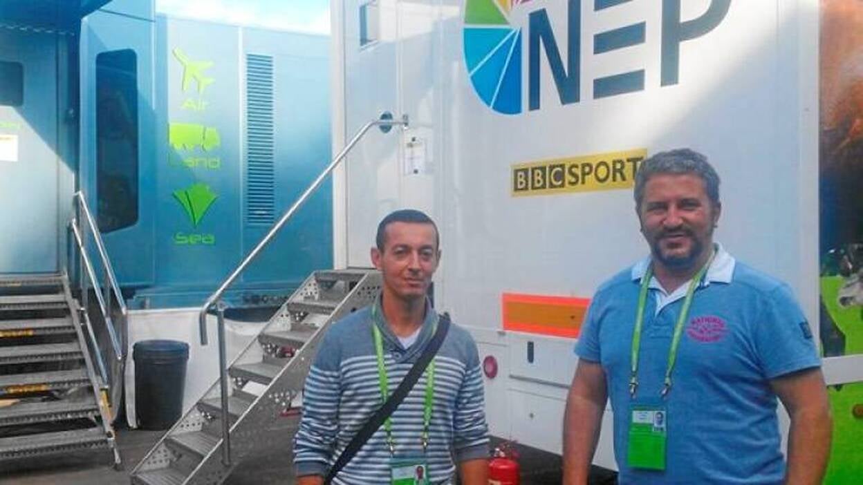 El cámara del Sur en Wimbledon