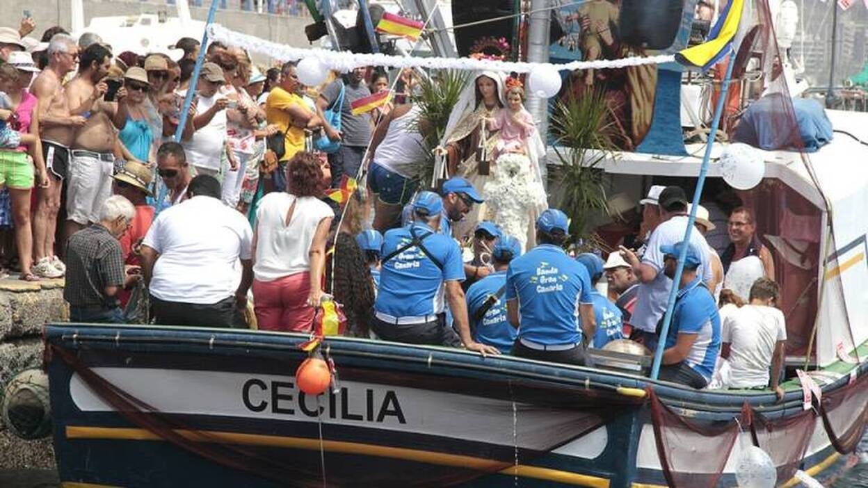 La Virgen del Carmen, de Arguineguín a Mogán