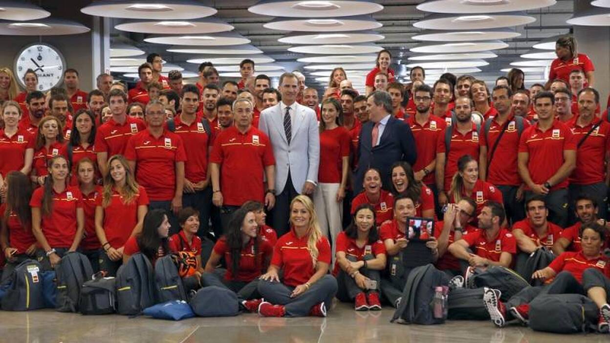 Despedida al equipo olímpico