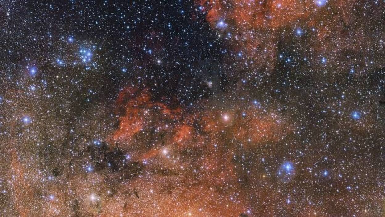 Fotografían un 'laboratorio estelar' en la constelación de Sagitario