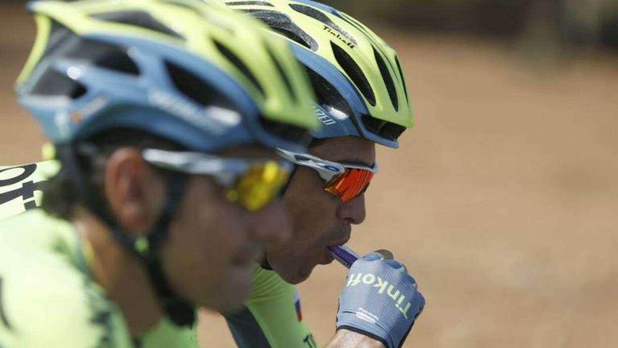 Contador: "El objetivo no es el podio, pero intentaré algo"