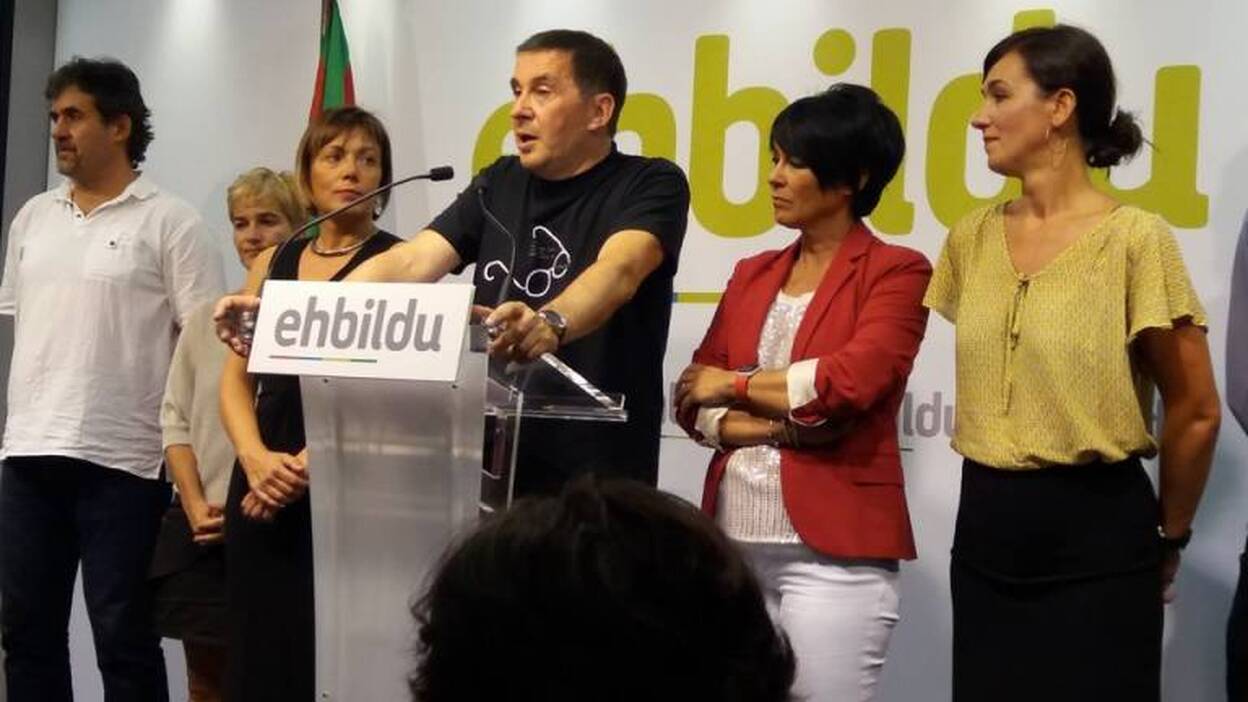 Otegi: "Seguiré siendo el rostro y la voz de EH Bildu"