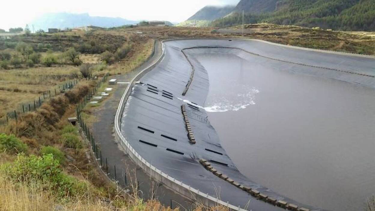 Las presas de Gran Canaria comienzan a recoger agua de la lluvia
