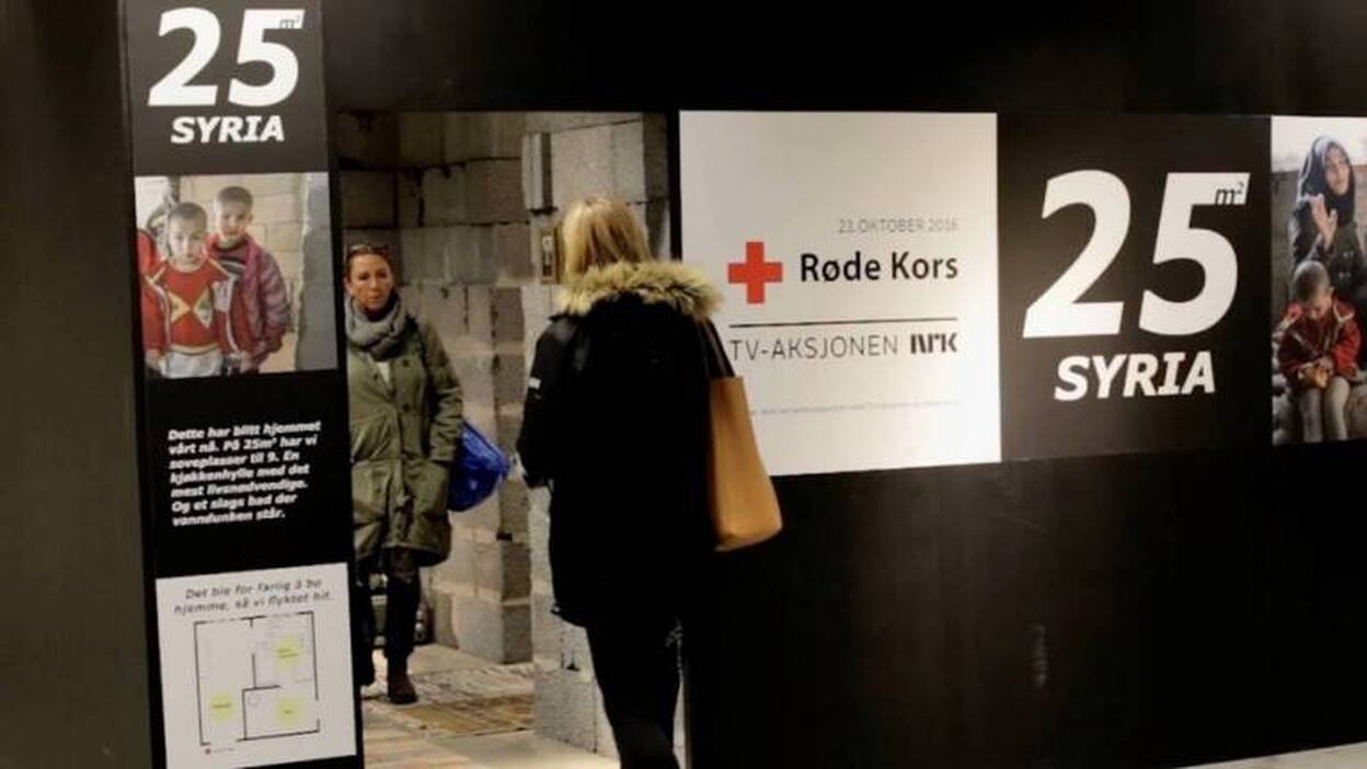 Ikea recrea en su tienda de Noruega una casa Siria destruida y recauda 24 millones de euros para Cruz Roja
