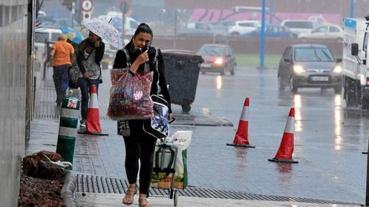 Unos buenos aguaceros de otoño