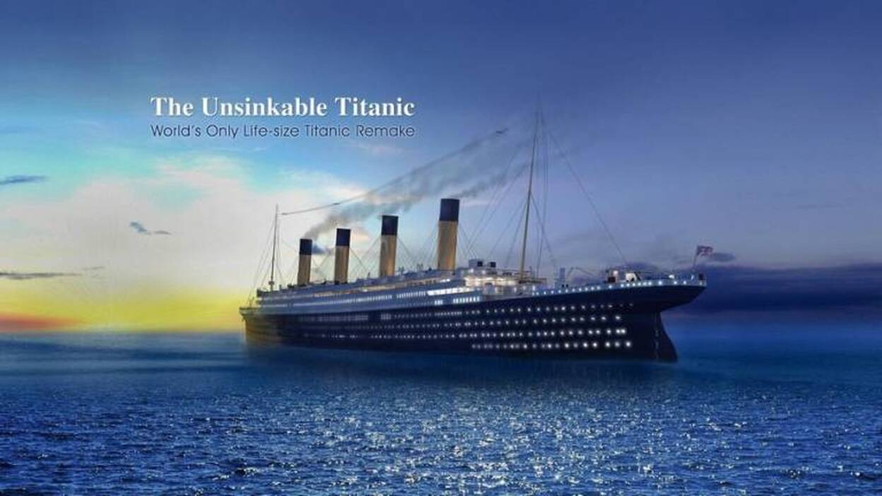 Comienza la construcción de la réplica china del Titanic