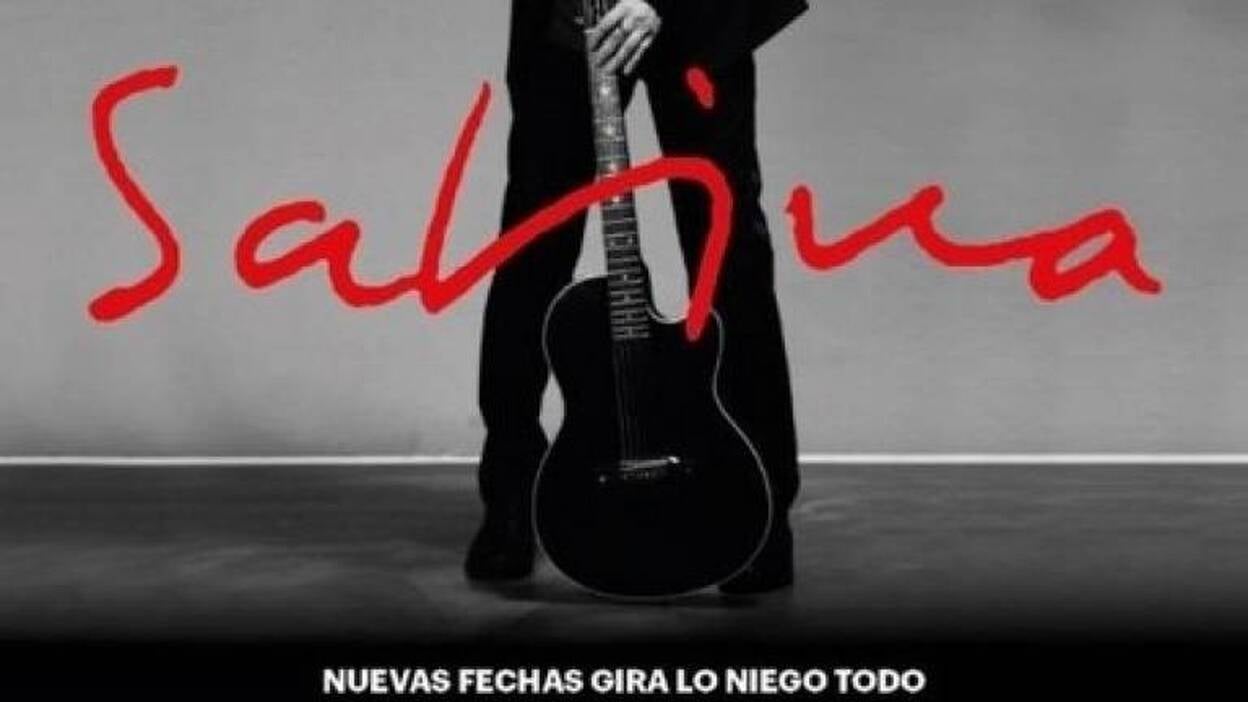 Joaquín Sabina amplía con nuevos conciertos la gira española de Lo Niego Todo