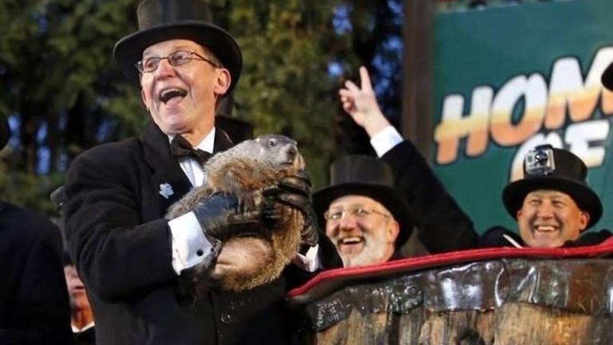 La marmota Phil predice seis semanas más de invierno en EEUU