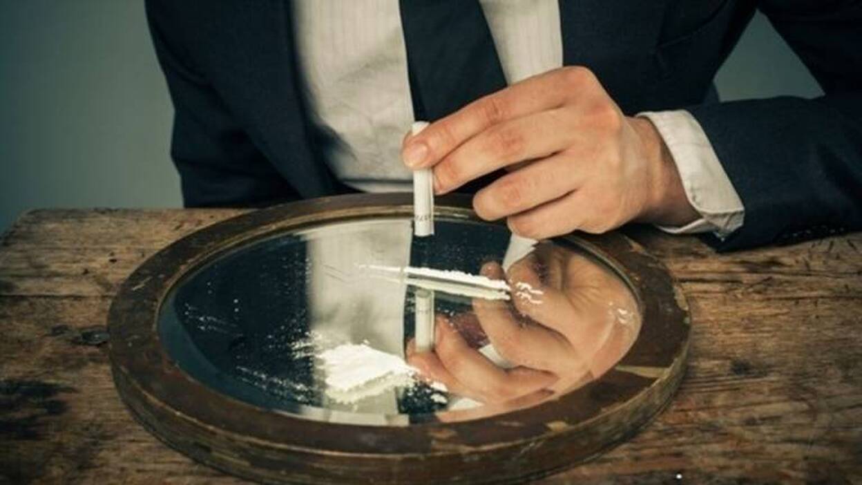 La cocaína destruye neuronas en el lóbulo frontal del cerebro