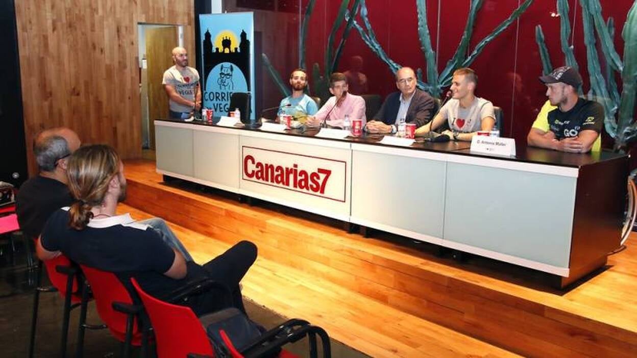 Presentación de 'Corriendo por Vegueta' en CANARIAS7