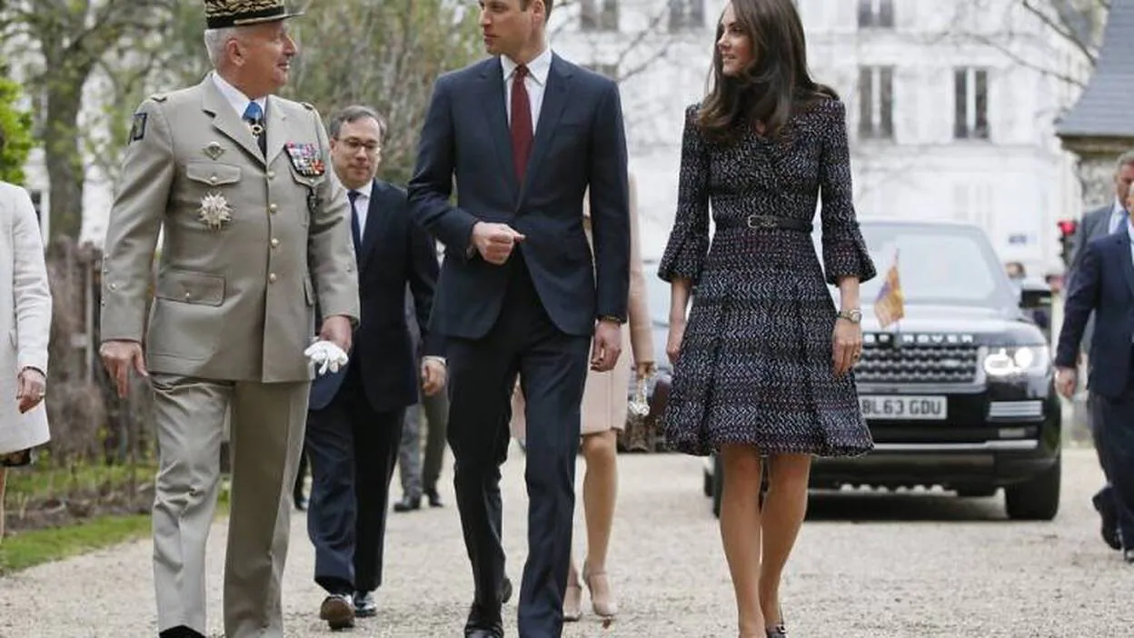 Los duques de Cambridge visitan París