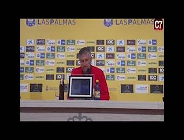 Quique Setién no renovará con la UD Las Palmas