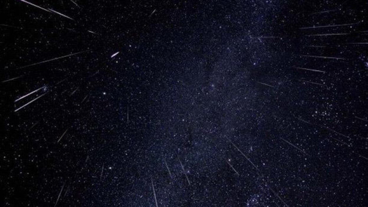 Lluvia de estrellas en la madrugada del sábado