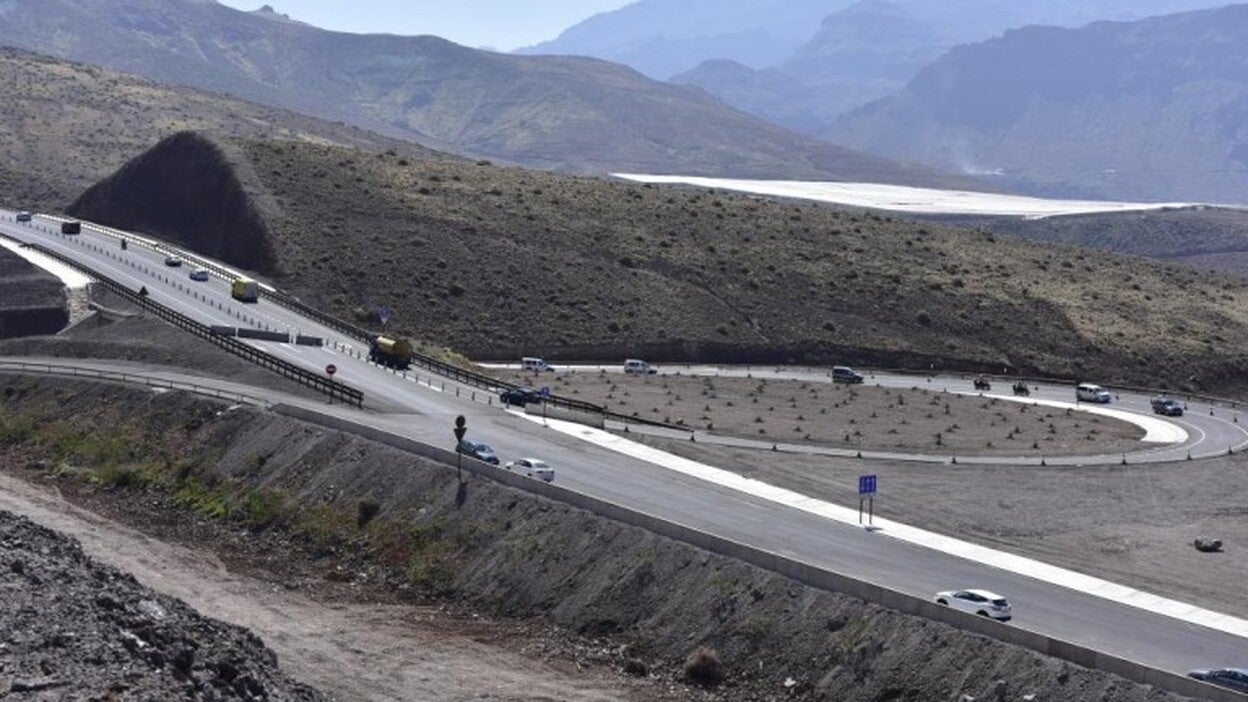 El tramo pendiente de la carretera de La Aldea entrará en servicio en verano