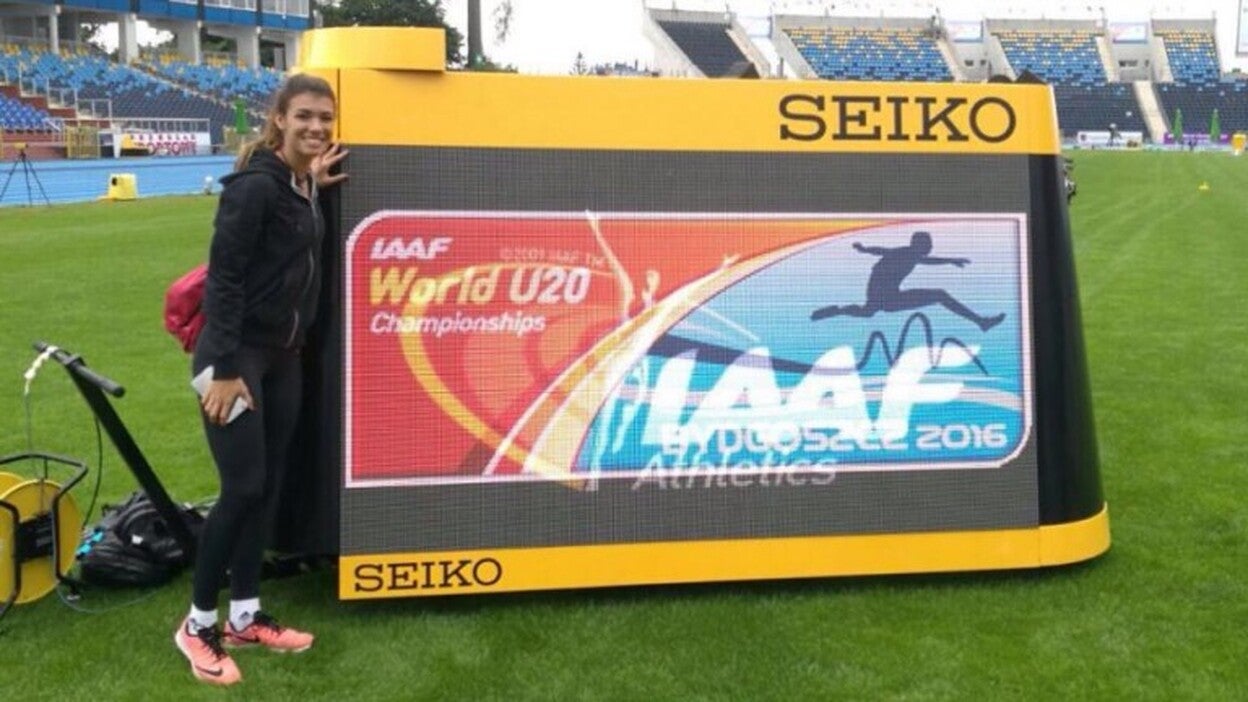 Paola Sarabia, la madrina de la VII Milla Barceló