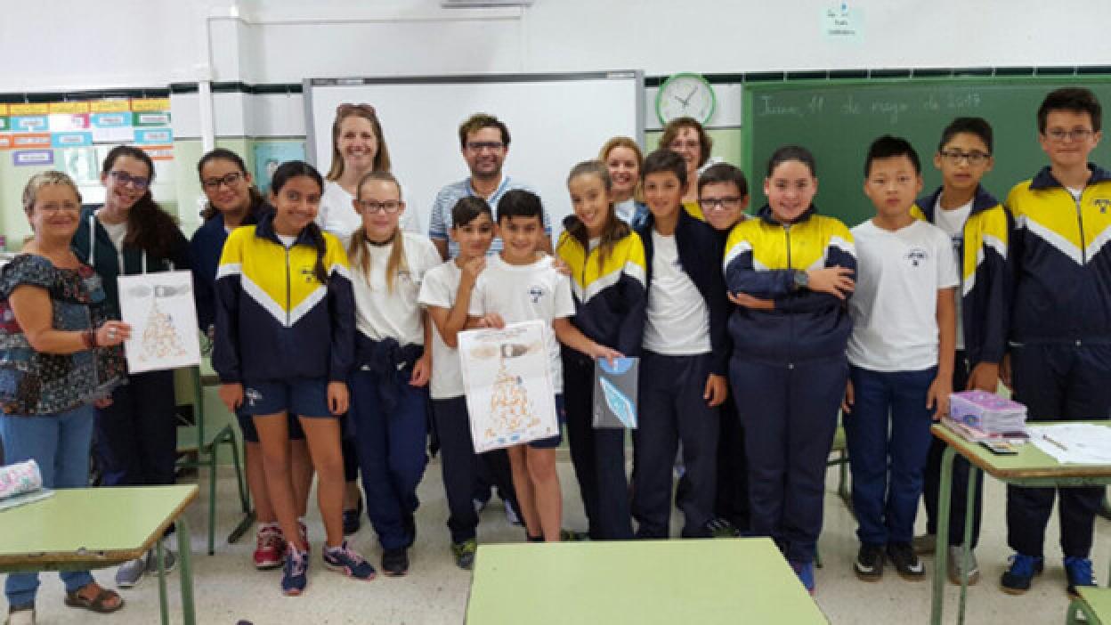 Los escolares de Teror dibujan contra el tabaco