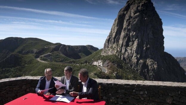 La Gomera recibe 94,5 millones del FDCAN en los próximos 10 años