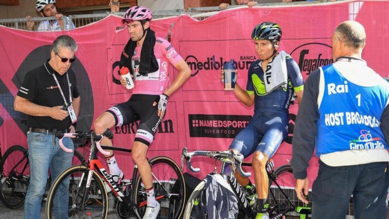 Landa triunfa y Quintana es la nueva ‘maglia rosa’