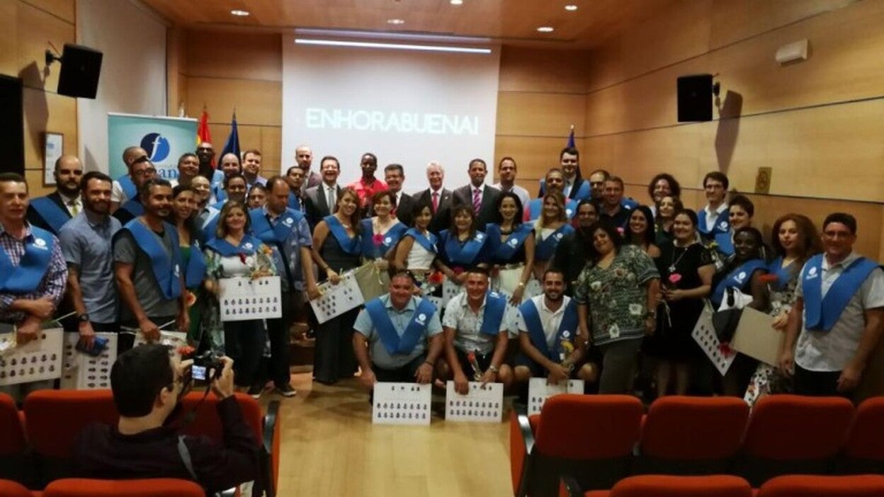 Fin de curso y entrega de orlas del Instituto Focan