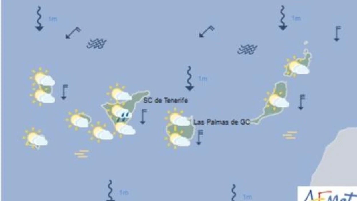 Temperaturas de 34 y 36 grados en Canarias