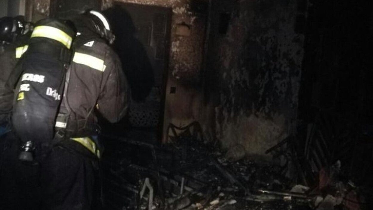 Incendio en la capital grancanaria