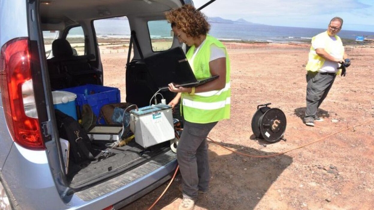 El foco del Confital se busca en el subsuelo