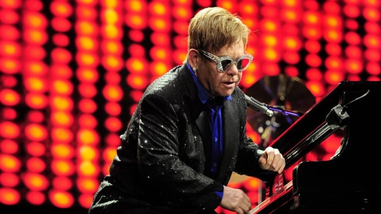 'Rocket Man' voló en el Gran Canaria Arena