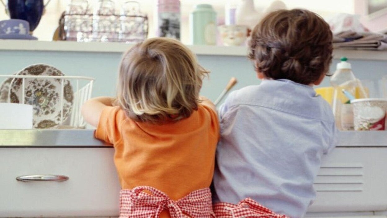 ¿Las tareas de casa son solo de mamá?