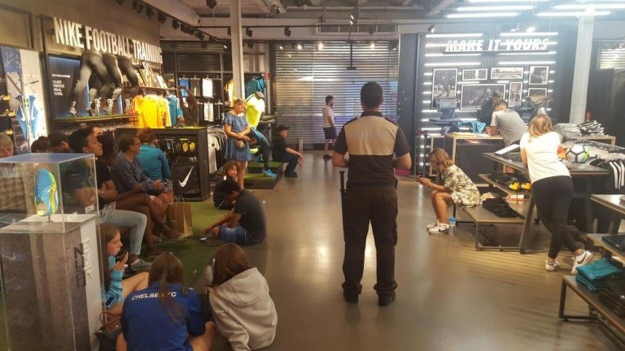 «Vi la furgoneta pasar volando»