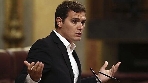 Albert Rivera, de Ciudadanos. /  EFE