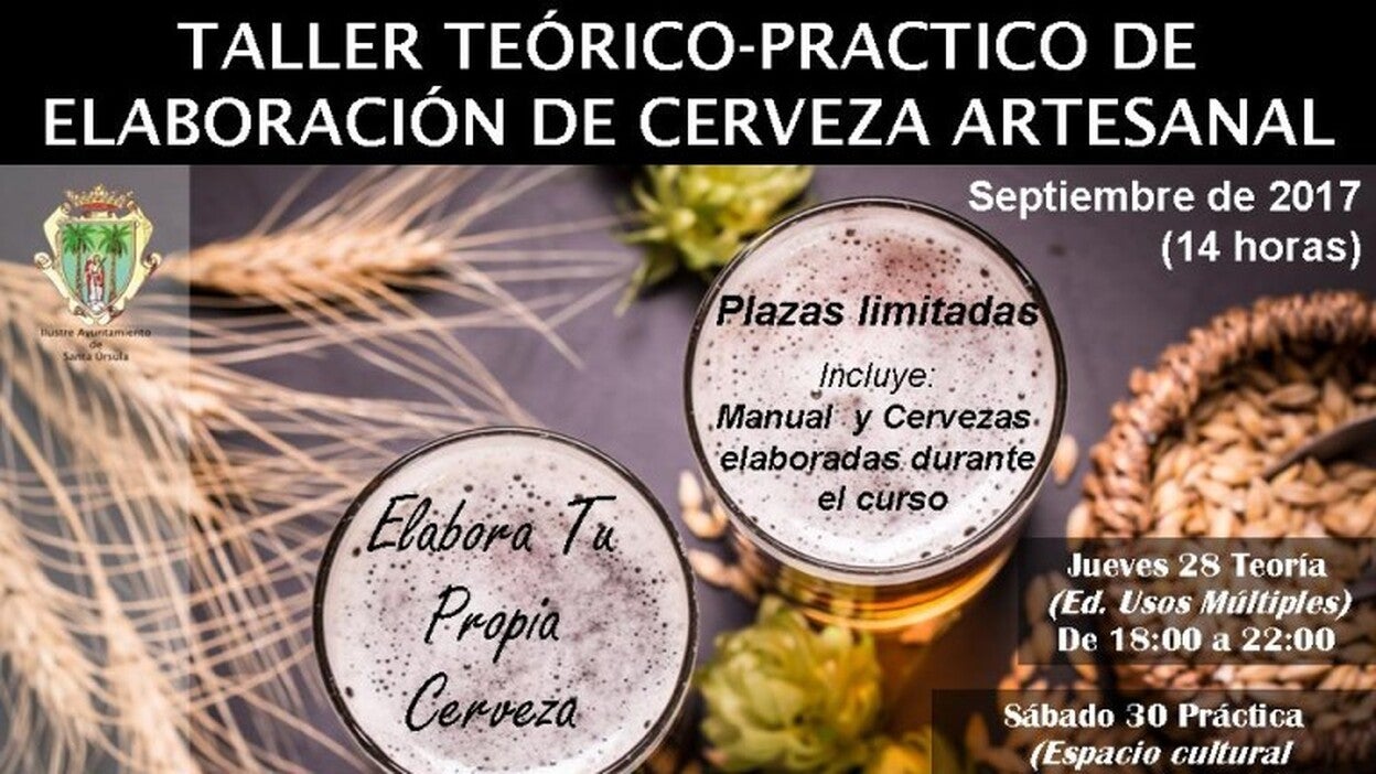 Elabora tu propia cerveza en Santa Úrsula