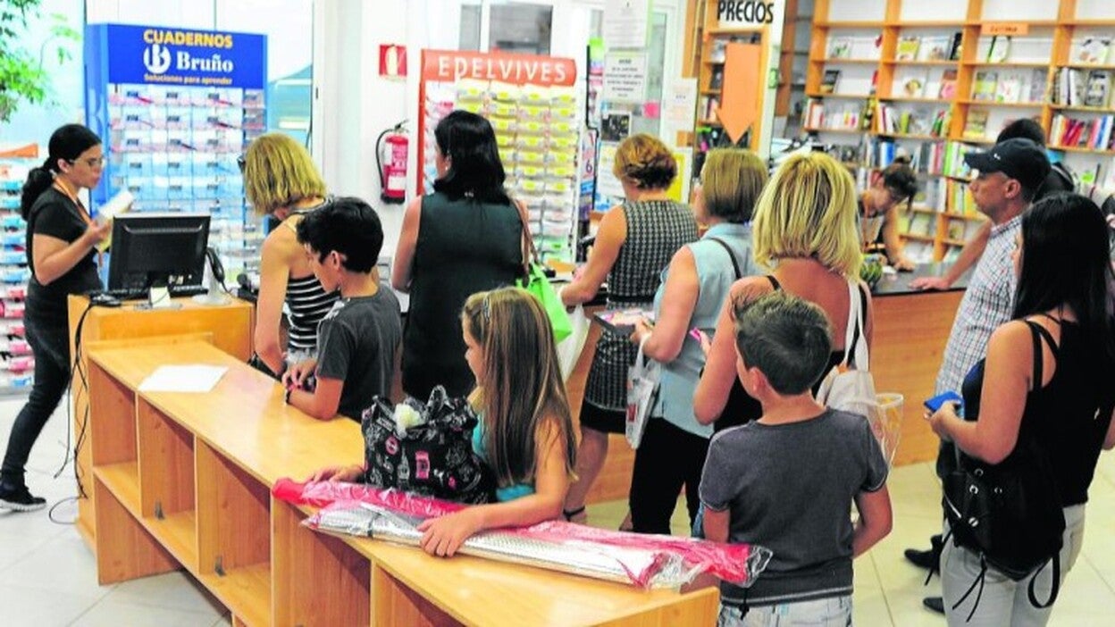 La cuesta de septiembre conduce al colegio