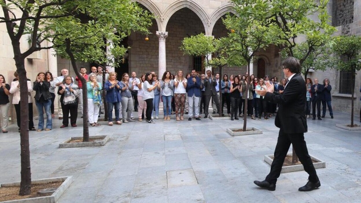 Puigdemont: «No nos echaremos atrás»
