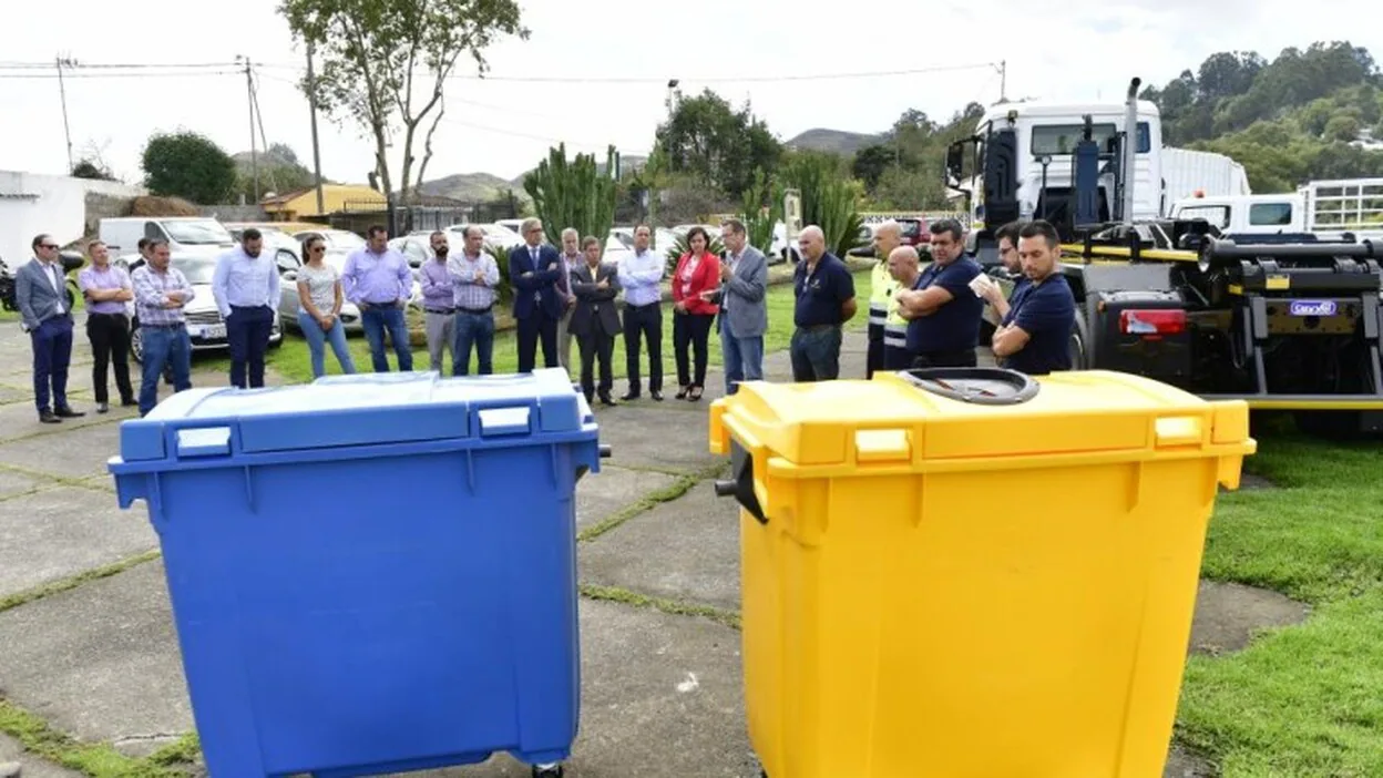 Valleseco, Artenara y Tejeda inician el reciclaje en común