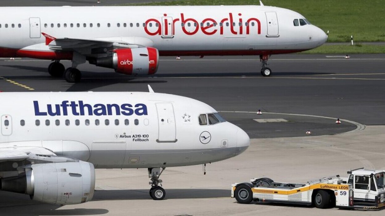 Lufthansa comprará parte de Air Berlin