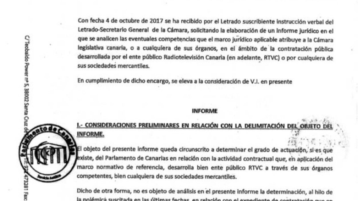 El Parlamento no fiscaliza los concursos de la tele canaria