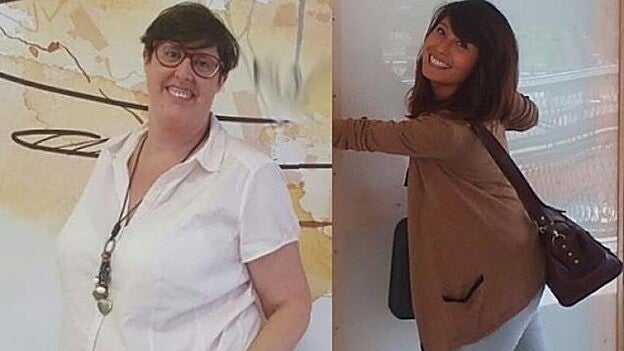 A la izquierda, Carola Gómez, y a la derecha, Andrea Argudo /  C7