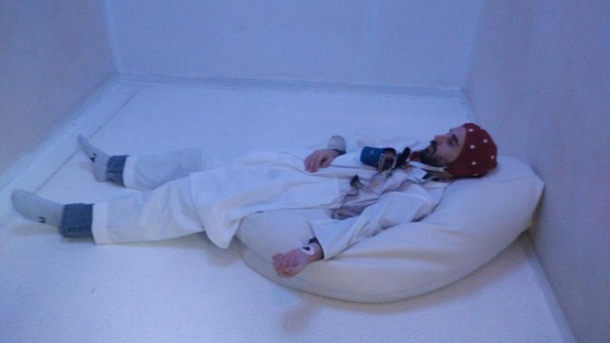 La luz azul relaja más rápido que la blanca