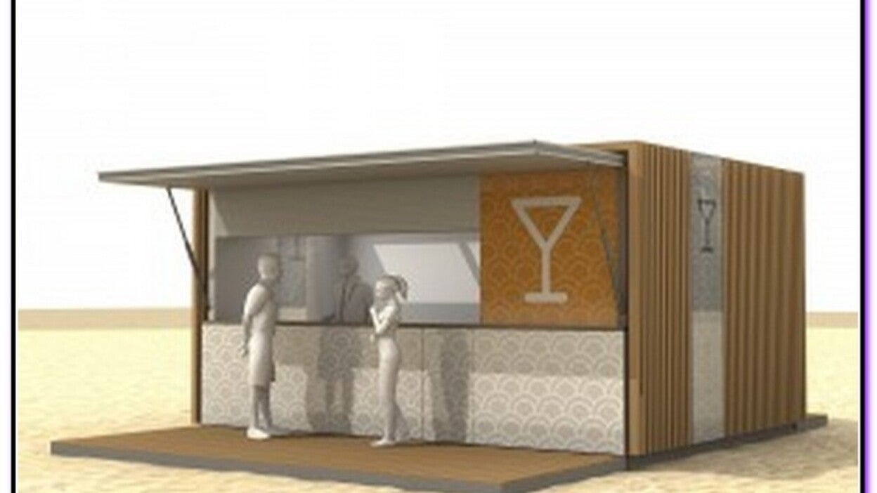 Los kioscos playeros del Sur topan con la Ley del Suelo