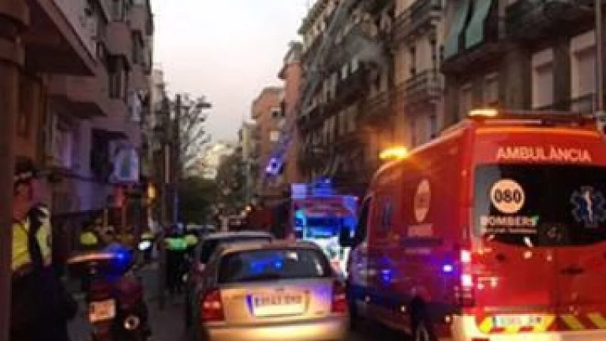 Muere en un incendio en Barcelona