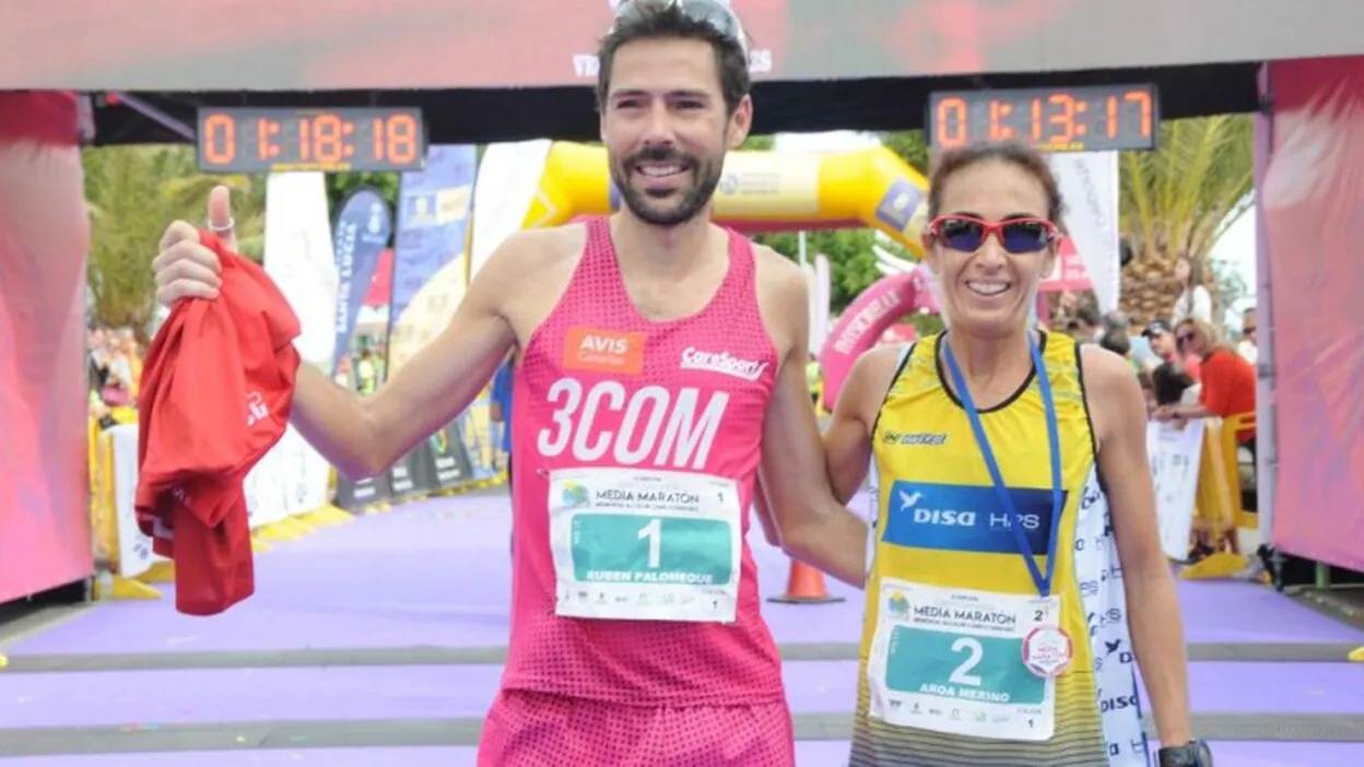 339 participantes en la prueba reina del Gran Canaria Medio Maratón Santa Lucía